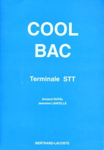 Anglais Terminale Stt Cool Bac