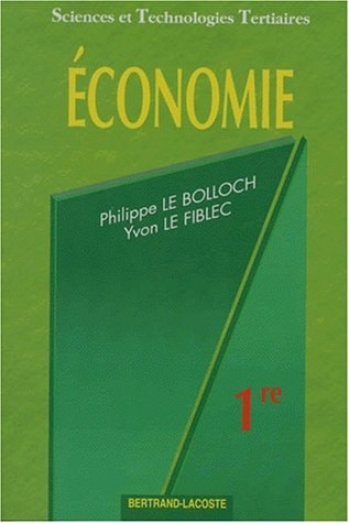Économie, 1re sciences et technologies tertiaires