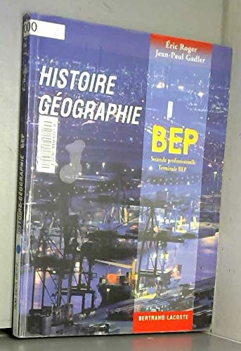 Histoire-géographie, BEP seconde professionnelle, terminale BEP