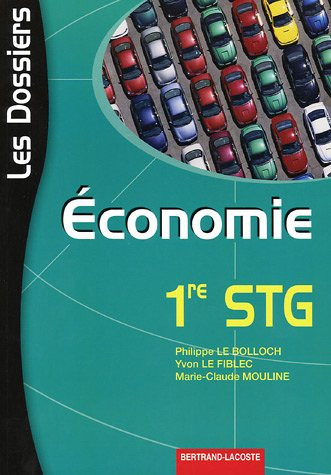 Économie 1re STG