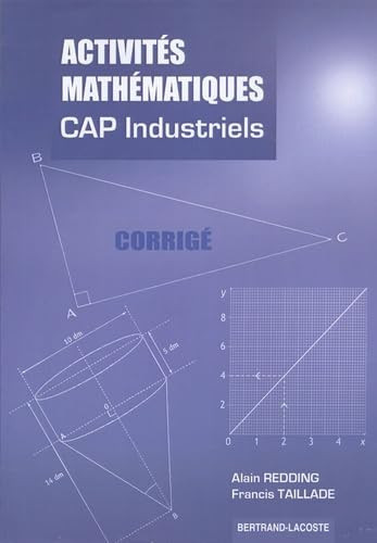 Activités mathématiques BEP Industriels seconde professionnelle, terminale BEP - livre de l'élève
