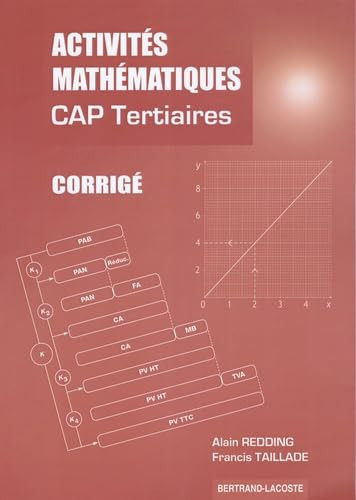 Activités mathémathiques CAP tertiaires ( services restauration) - Corrigé