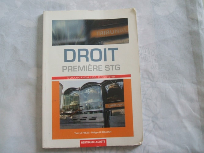 Droit première STG