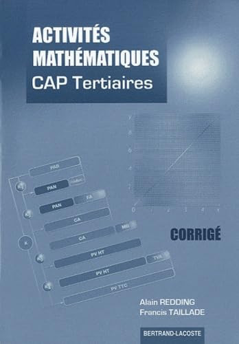 Acitvités mathématiques CAP tertiaires - Corrigé