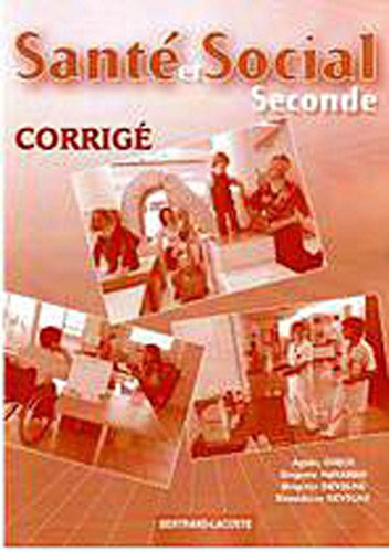 Santé et social 2e Corrigé