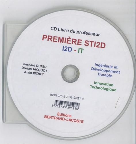 CD PROFESSEUR INGENIERIE ET DEVELOPPEMENT DURABLE: INNOVATION TECHNOLOGIQUE