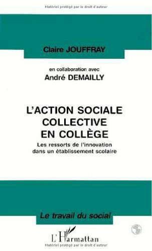 L'action sociale collective en collège: Les ressorts de l'innovation dans un établissement scolaire