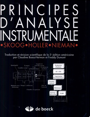Principes d'analyse instrumentale