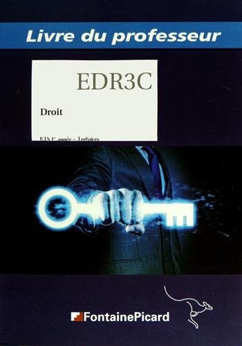 Droit BTS tertiaires 1re année Livre du professeur