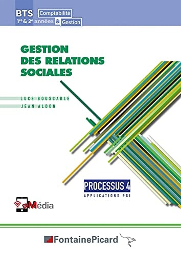 Gestion des relations sociales BTS Comptabilité et Gestion 1re et 2e années Processus 4, Application PGI