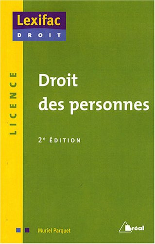 Droit des personnes