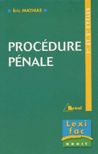 Procédure pénale