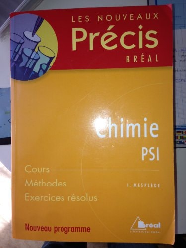 Chimie PSI