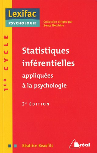 Statistiques inférentielles appliquées à la psychologie