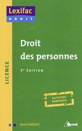 Droit des personnes