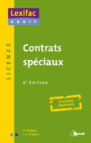 Contrats spéciaux
