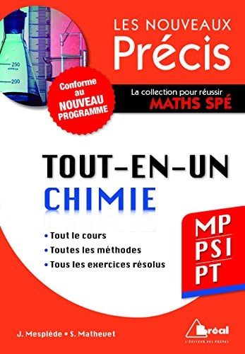 Tout-en-un chimie MP PSI PT