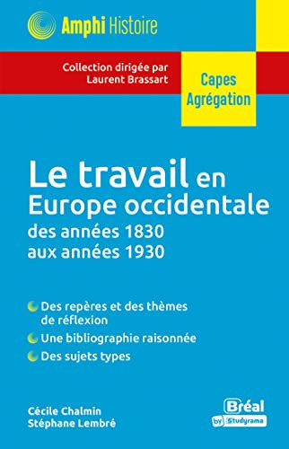 Le travail en Europe occidentale, des années 1830 aux années 1930 mains-d'oeuvre artisanales et industrielles, pratiques et questions sociales