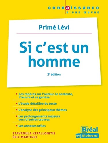 Si c'est un homme Primo Levi