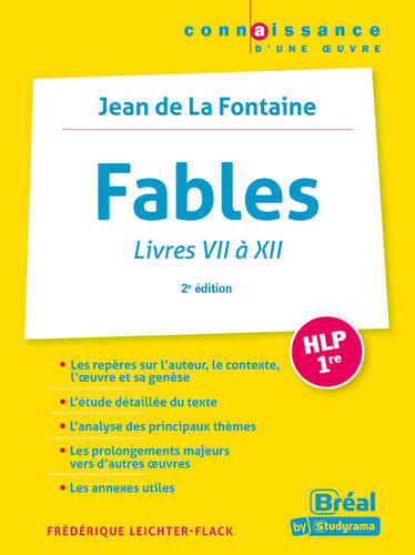 Fables Livres VII à XII Jean de La Fontaine