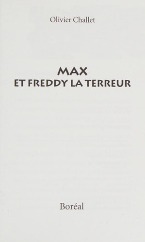Max et Freddy la terreur