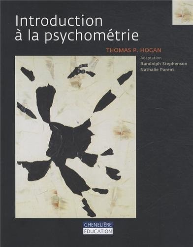 Introduction à la psychométrie