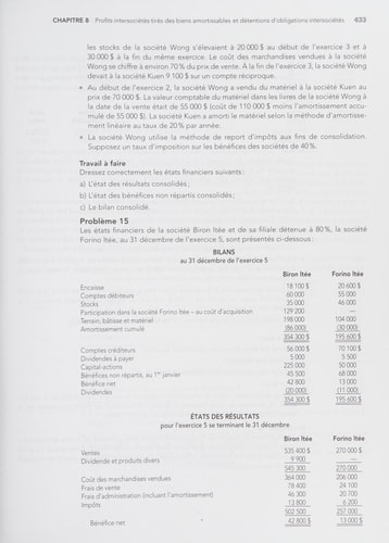 Comptabilité financière avancée