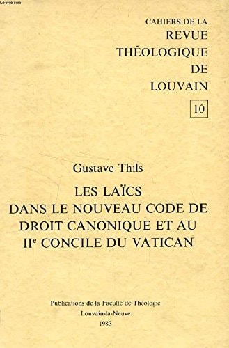 les laïcs dans le nouveau code de droit canonique