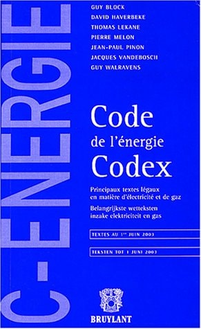 Code de l'énergie Codex