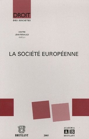 La société européenne journée d'études du jeudi 2 décembre 2004