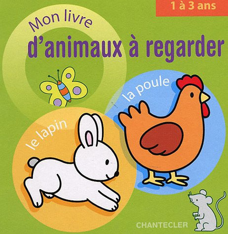 Mon livre d'animaux à regarder