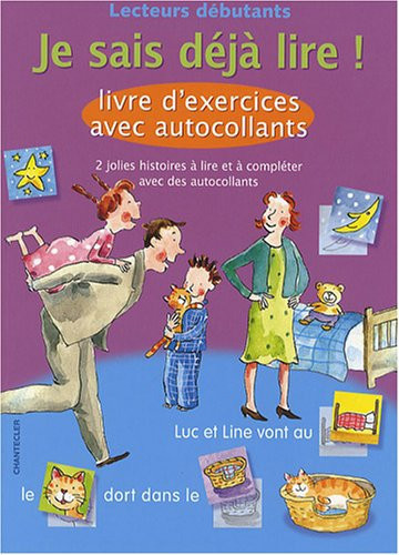Je sais déjà lire !: livre d'exercices avec des autocollants