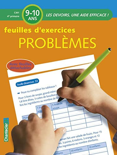 Feuilles d'exercices Problèmes Primaire CM1 9-10 ans