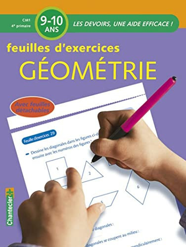 Feuilles d'exercices Géométrie Primaire CM1 9-10 ans