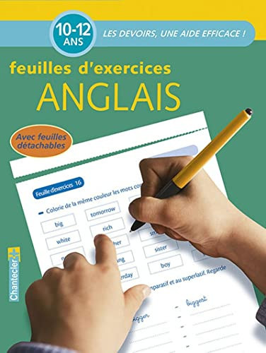Feuilles d'exercices anglais 10-12 ans