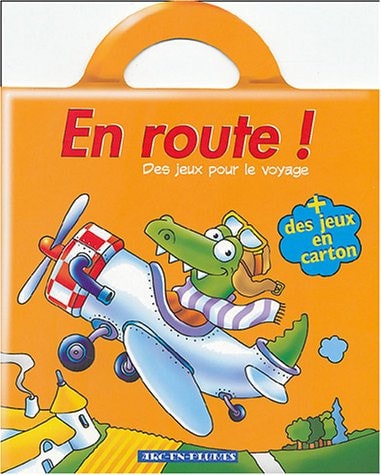 En route ! (avion) + des jeux en carton