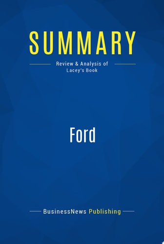 Summary: Ford Review and Analysis of Lacey's Book