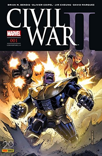Civil War II N1 (Couverture 2/2)