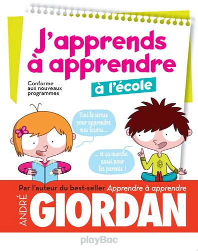 J'apprends à apprendre - à l'école