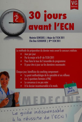30 jours avant l'ECN