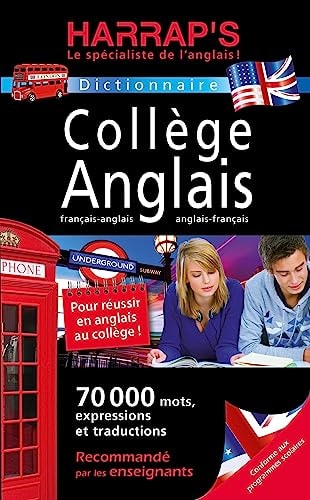 Dictionnaire Harrap's Collège Anglais Français-anglais / anglais-français