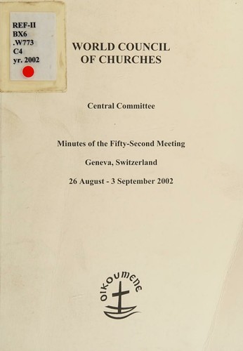 Minutes of the Fifty-second Meeting