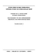 Droit communautaire et droit international public études des sources internationales de l'ordre juridique des Communautés européennes