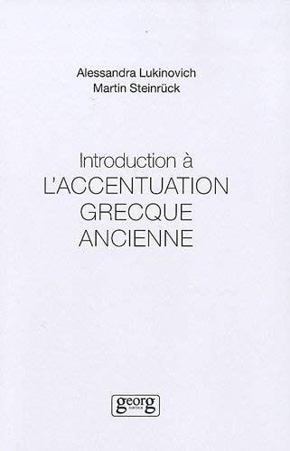 Introduction à l'accentuation grecque ancienne