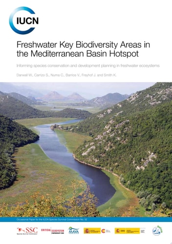 Freshwater key biodiversity areas in the Mediterranean basin hotspot informing species conservation and development planning in freshwater ecosystems