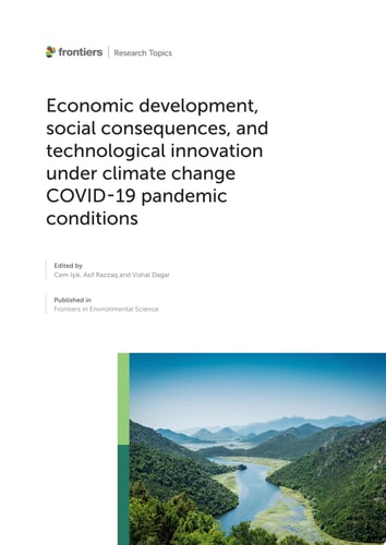 Economic development, social consequences, and technological innovation under climate change covid-19 pandemic conditions