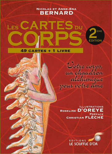 Les cartes du corps - Votre corps, un chaudron alchimique pour votre âme Coffret avec 49 cartes
