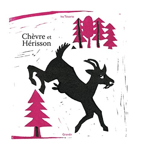 Chèvre et hérisson