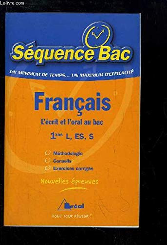 Français 1e L, ES, S