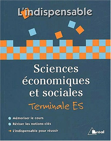 Sciences Economiques Et Sociales Terminale Es
